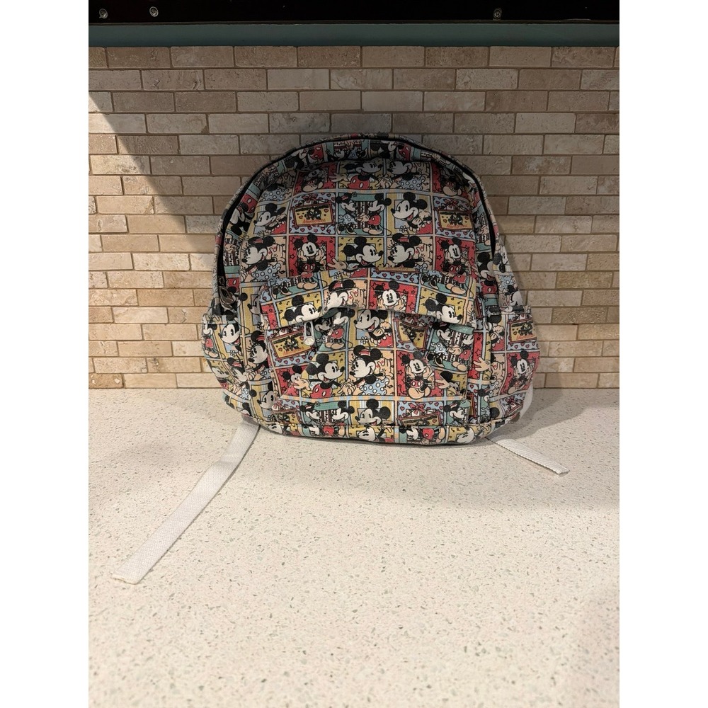 Mickey Minnie‎ Comic Style Canvas Backpack